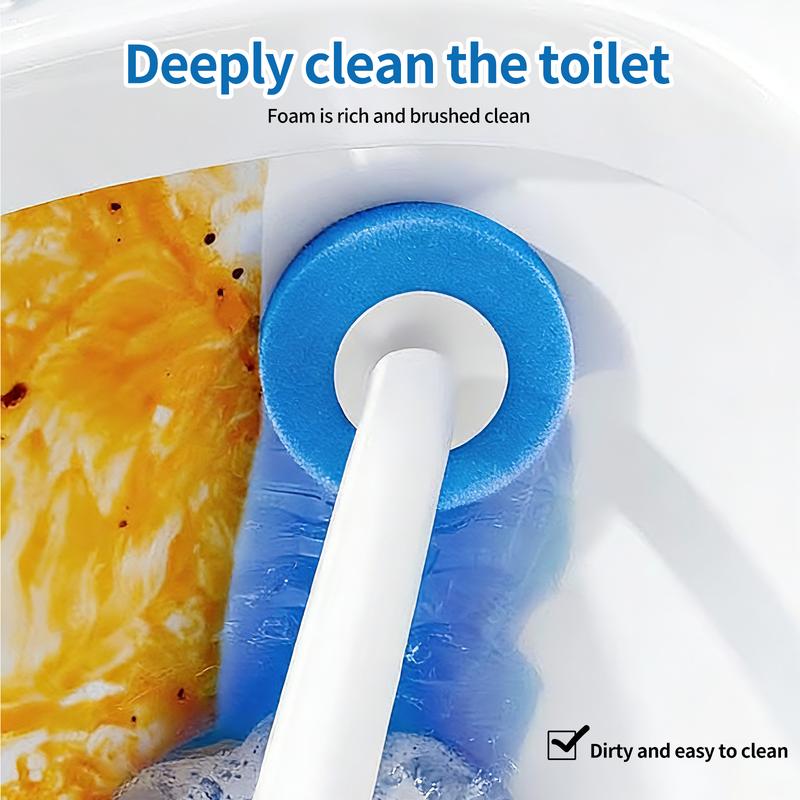 FlickAway Disposable Toilet Scrubber Brush
