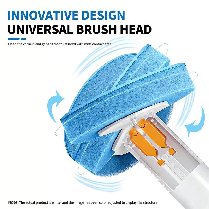 FlickAway Disposable Toilet Scrubber Brush