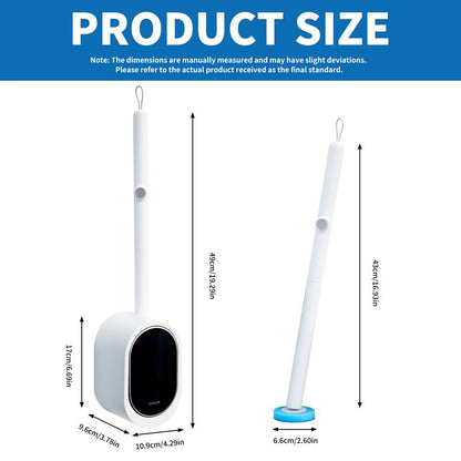 FlickAway Disposable Toilet Scrubber Brush