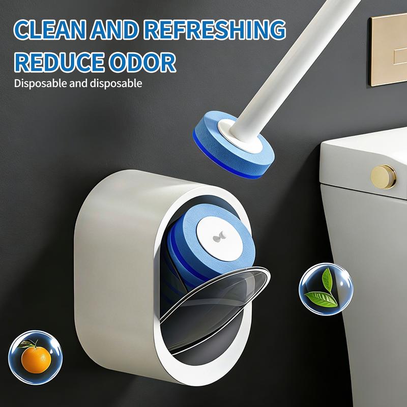 FlickAway Disposable Toilet Scrubber Brush